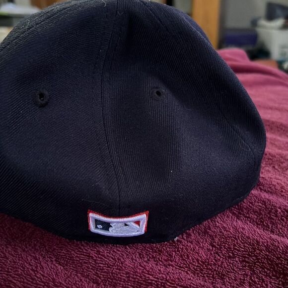 Men's New Era Chicago Cubs Floral Under Visor Collection 1914 Replica 59FIFTY - Picture 2 of 6